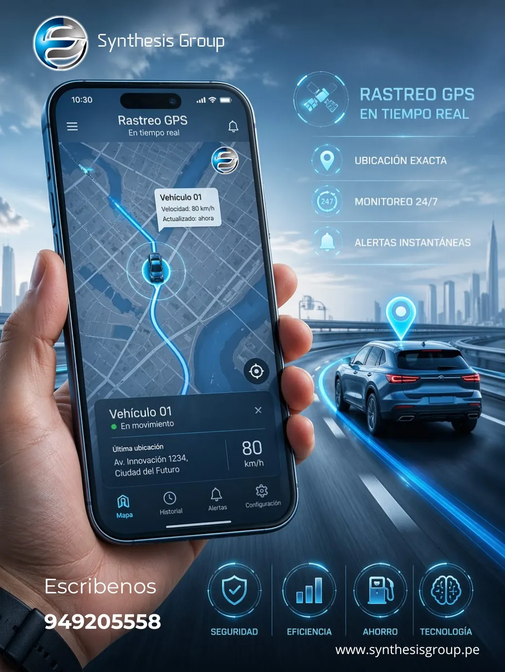 Synthesis Group - Rastreo GPS
